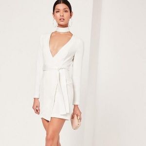 Missguided choker neck tie waist wrap